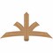 Ekena Millwork Davenport Timber Gable Bracket, Western Red Cedar, 60"W x 30"H x 3 1/2"D x 5 1/2"F, 12/12 Pitch GBW060X30X0406DAV00SWR - alternate 1